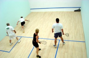 A refurbished court 2 gets christened