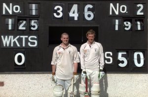 Nunholm's Rennie and Johnston batting record