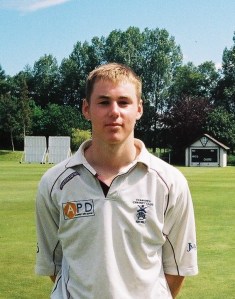 Tommy playing for Scotland U17s