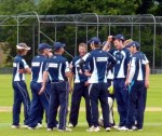 20120617 APD Dumfries celebrate a&nbsp;wicket