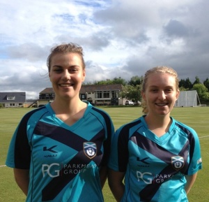 Rosy and Kirsty shared 5 wickets