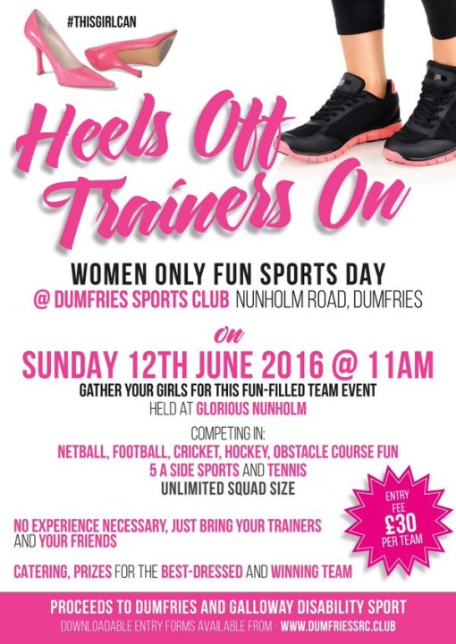 2016 Womens Sports Day poster - image x600